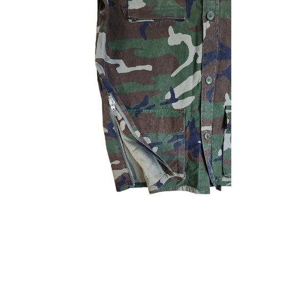 NEW FOG Fear of God L CAMO SHACKET Collection 1 Jacket Large shirt Shop Coat - Picture 7 of 10